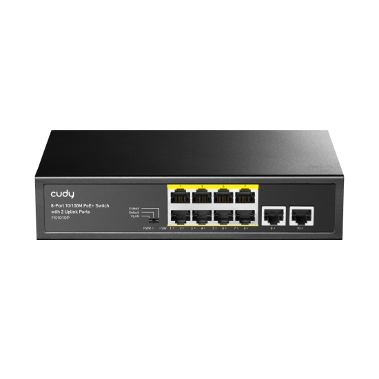 Cudy FS1010P 8 Port 10/100Mbps POE with 2 Uplink