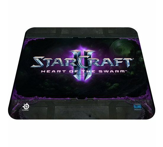 SteelSeries QcK StarCraft II: Heart of The Swarm Logo Edition Mouse pad