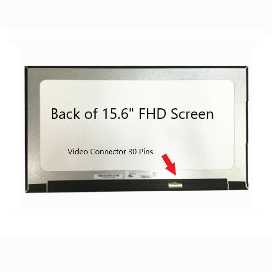 LED 15.6″ Slim 30-Pin Full HD IPS Laptop Screen Replacement