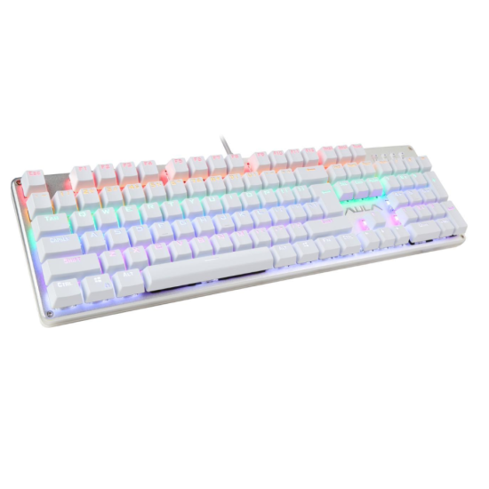 AULA F2010 Unicorn Backlit Mechanical Keyboard with Multi-color LED Illuminated Gaming Computer Keyboard