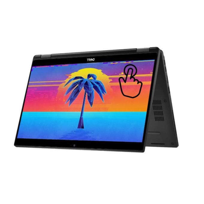 Dell Latitude 7390 13" 2-in-1 FHD Touchscreen Laptop Core i7-8th Gen 16GB Ram 512GB SSD 