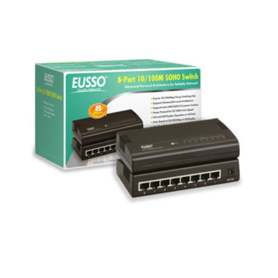 Eusso USH5008-XPE 8 Port 10/100M Network Switch