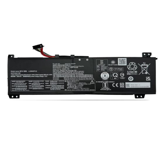 Original Battery L20C3PC2 45Wh for Lenovo Legion 5 & IdeaPad Gaming 3