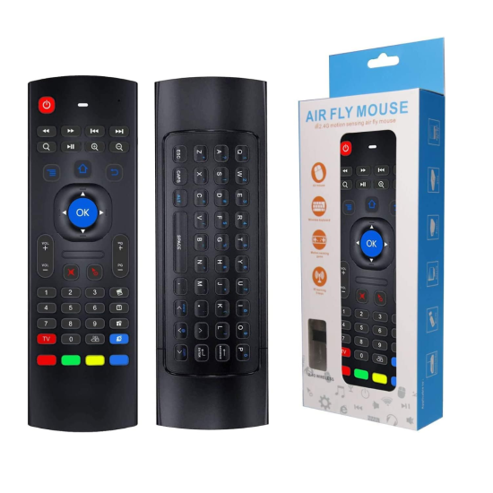Air Fly Mouse Universal Remote with Keyboard