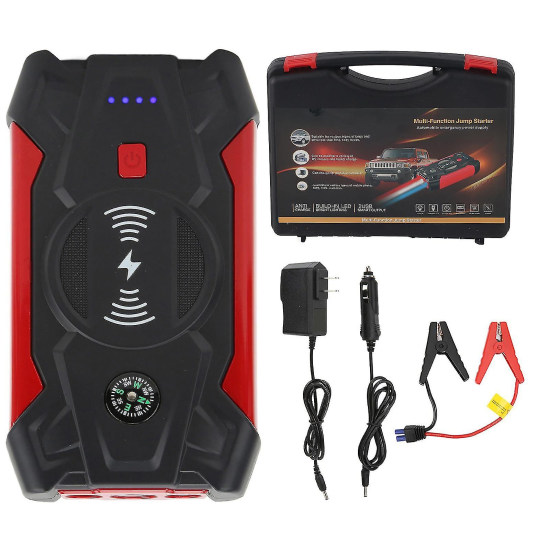 Car Jump Starter 12V 39800mAh 2 USB Port with LED Light