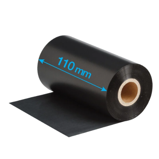 Ribbon Thermal Transfer 110mm x 300M Black