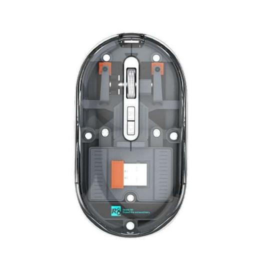 R8 1766 Silent Wireless Mouse – 2.4GHz + Bluetooth