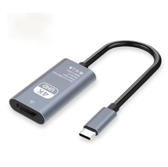 USB-C to HDMI 4K@60Hz Adapter – Thunderbolt 3/4 to HDMI Converter
