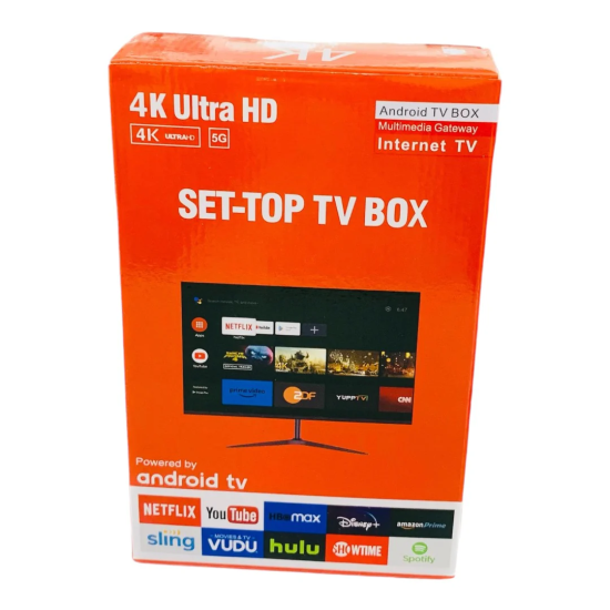 Android TV Box H9 – 4K Ultra HD Smart Streaming Media Player