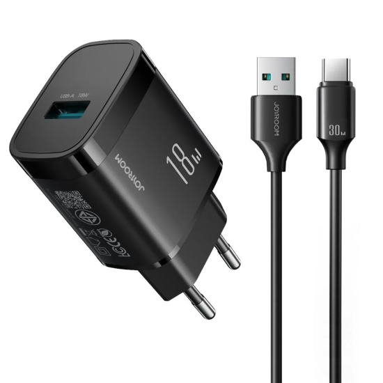 JOYROOM JR-TF4 18W Fast Charger with 1m A-C Data Cable