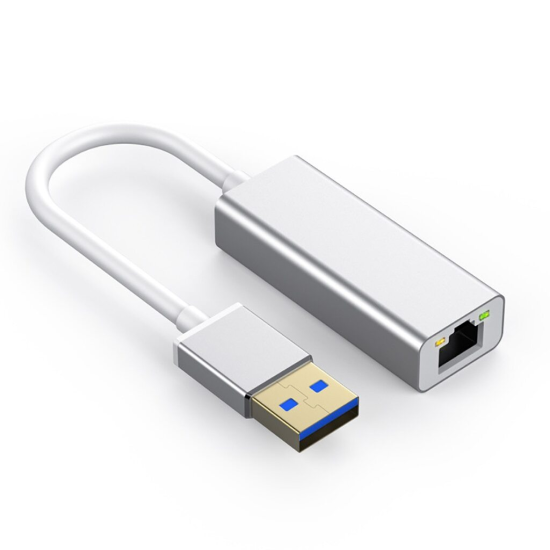 USB 3.0 to RJ45 Lan Ethernet Adapter Type-A Gigabit Network USB-A Adapter