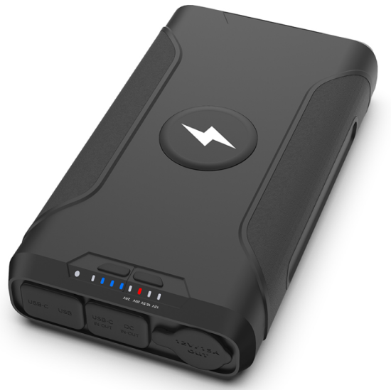 GP14 Laptop Power Bank 60000mAh 222Wh | USB-C 60W | DC Laptop Output & Wireless Charging