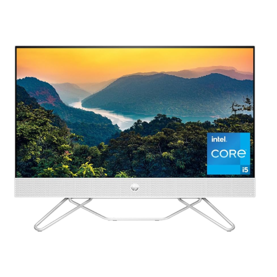 HP 24-DF0028NY All in One - Intel Core i5-1035G1 - 8GB Ram - 256GB SSD - 1T HDD - Intel UHD 