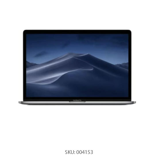 MacBook Pro A1990-2019 (EMC 3359) 15" I7, 16GB RAM, 256GB SSD, Radeon Pro 555X with 4GB